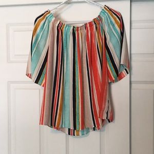 Off the shoulder shirt